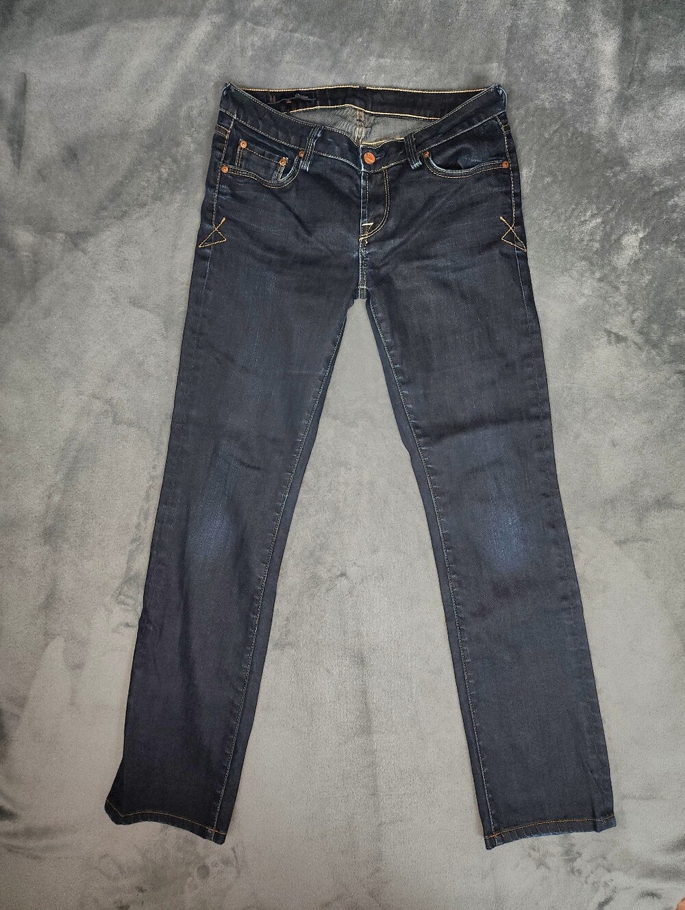 Union Dark Wash Mid Rise Bootcut Jeans Made In The U.S.A.